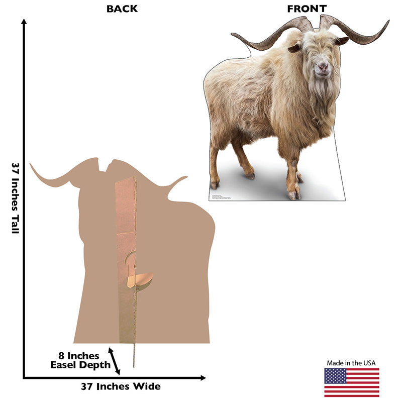 MOUNTAIN GOAT Cardboard Cutout Standup / Standee