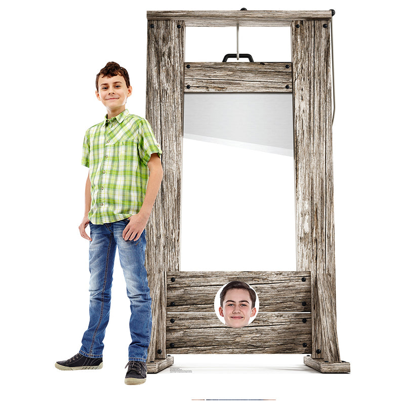 GUILLOTINE STAND-IN Cardboard Cutout Standup / Standee