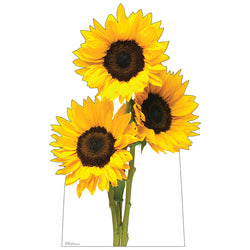 SUNFLOWERS Cardboard Cutout Standup / Standee