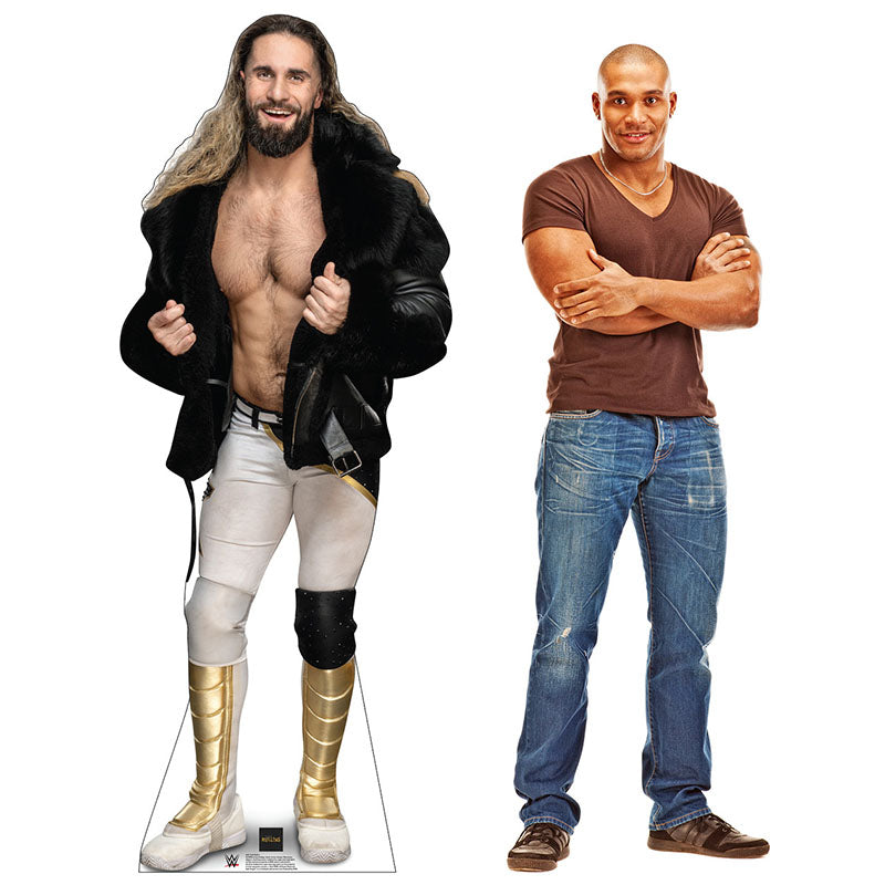 SETH ROLLINS WWE Wrestling Cardboard Cutout Standup / Standee