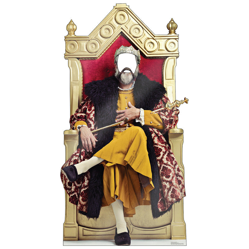 KING'S THRONE STAND-IN Cardboard Cutout Standup / Standee