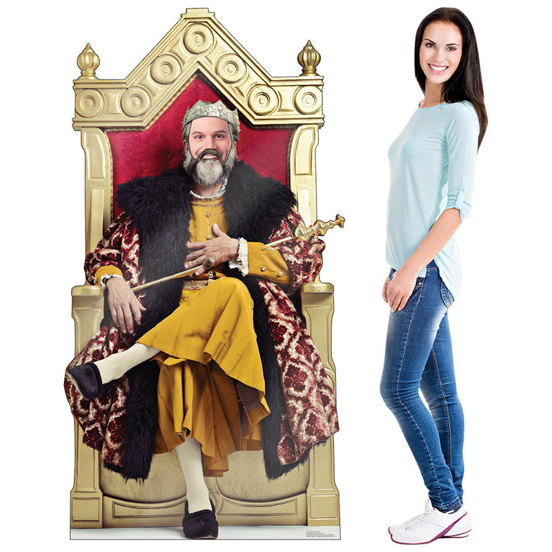 KING'S THRONE STAND-IN Cardboard Cutout Standup / Standee