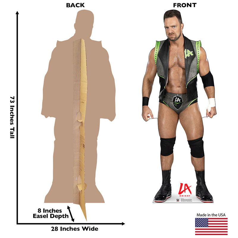 LA KNIGHT WWE Wrestling Cardboard Cutout Standup / Standee