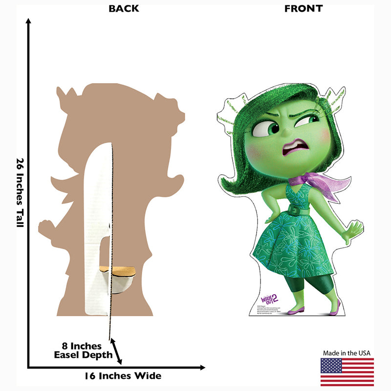 DISGUST "Inside Out 2" Cardboard Cutout Standup / Standee