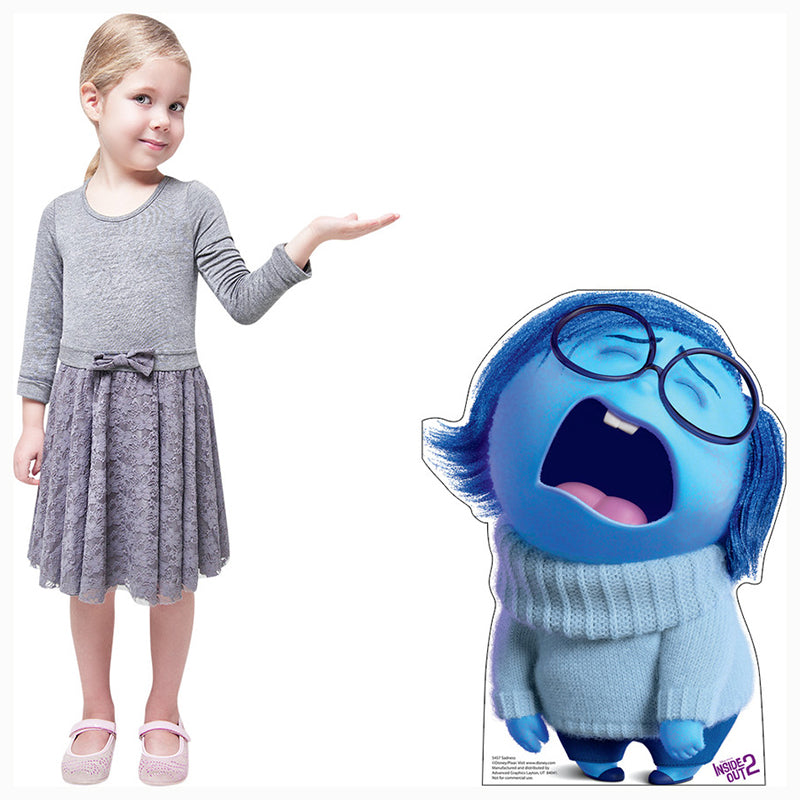 SADNESS "Inside Out 2" Cardboard Cutout Standup / Standee