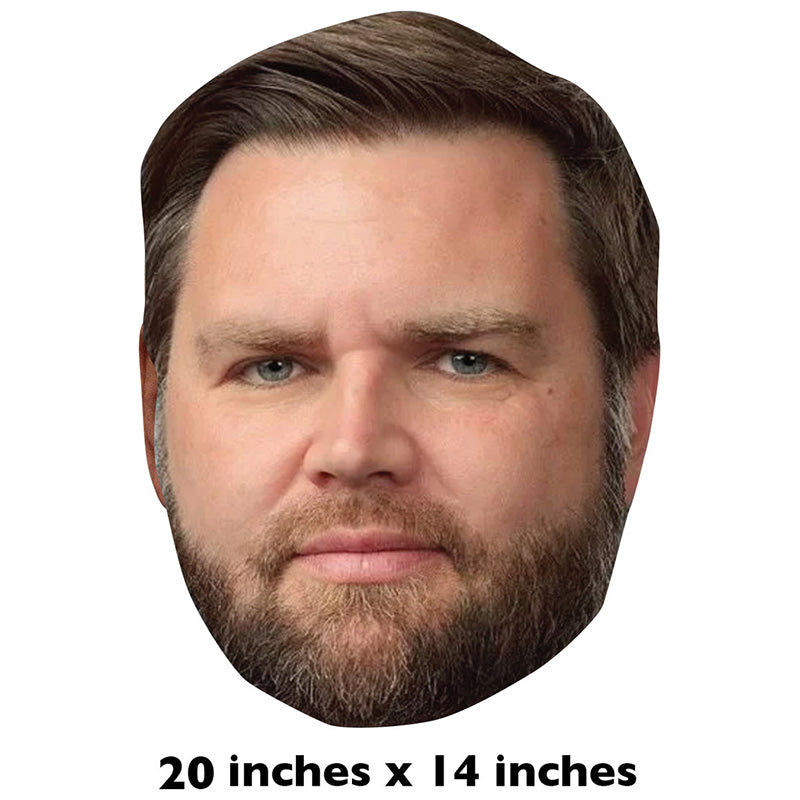 BIG HEAD J. D. VANCE Plastic Outdoor Yard Sign Standup / Standee