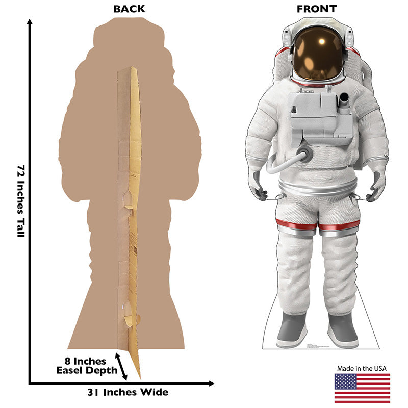 ASTRONAUT Cardboard Cutout Standup / Standee