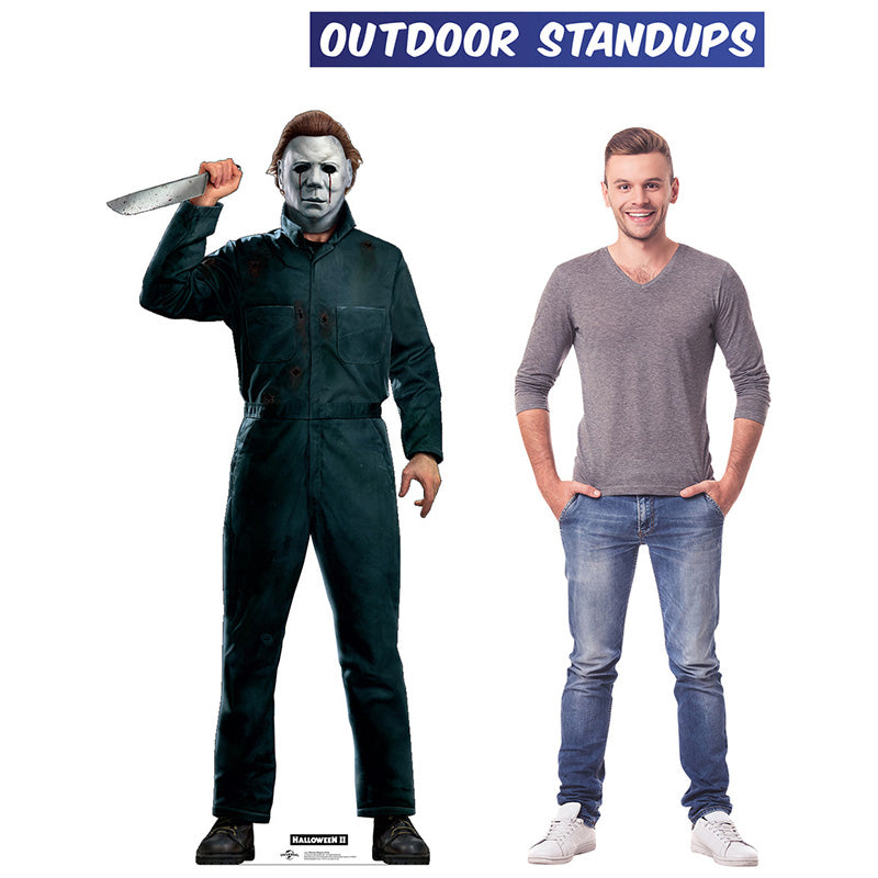 MICHAEL MYERS "Halloween" Plastic Outdoor Yard Decor Standup / Standee