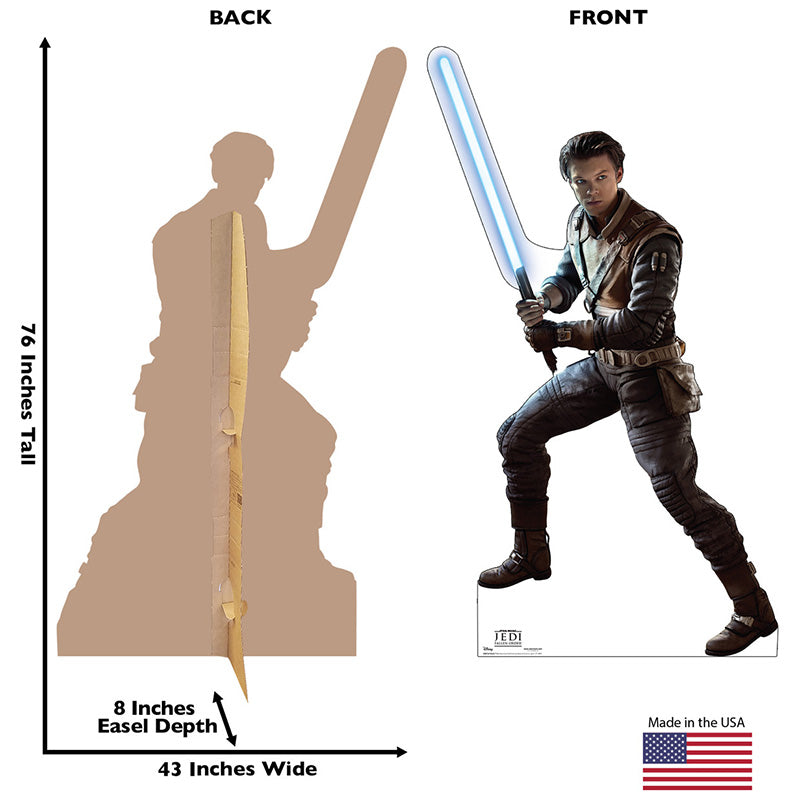 CAL KESTIS "Star Wars: Jedi Fallen Order" Cardboard Cutout Standup / Standee