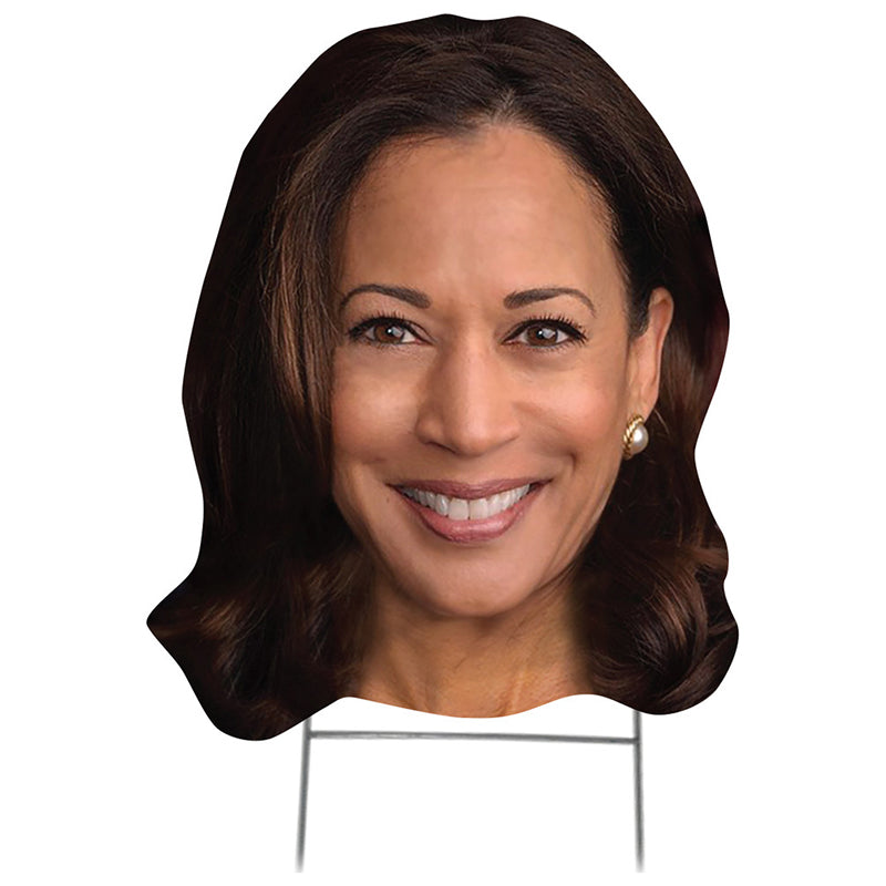 KAMALA HARRIS Plastic Outdoor Yard Sign Standup / Standee