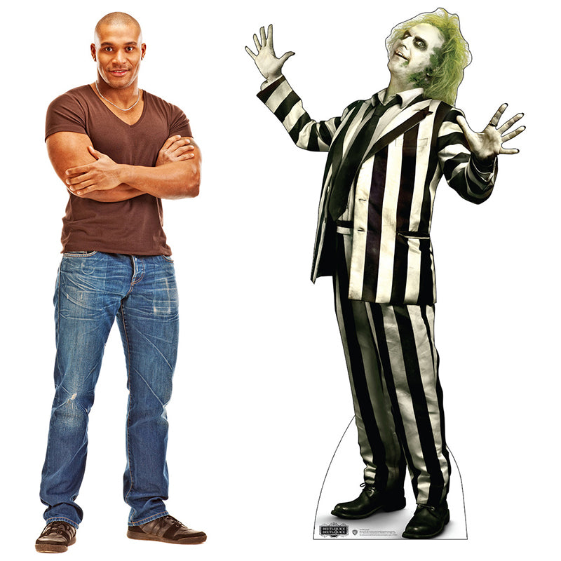 BEETLEJUICE "Beetlejuice Beetlejuice" Cardboard Cutout Standup / Standee