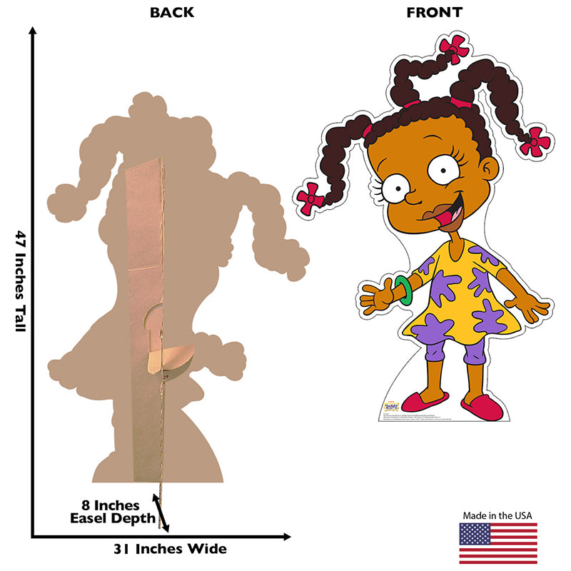 SUSIE CARMICHAEL "Rugrats" Cardboard Cutout Standup / Standee