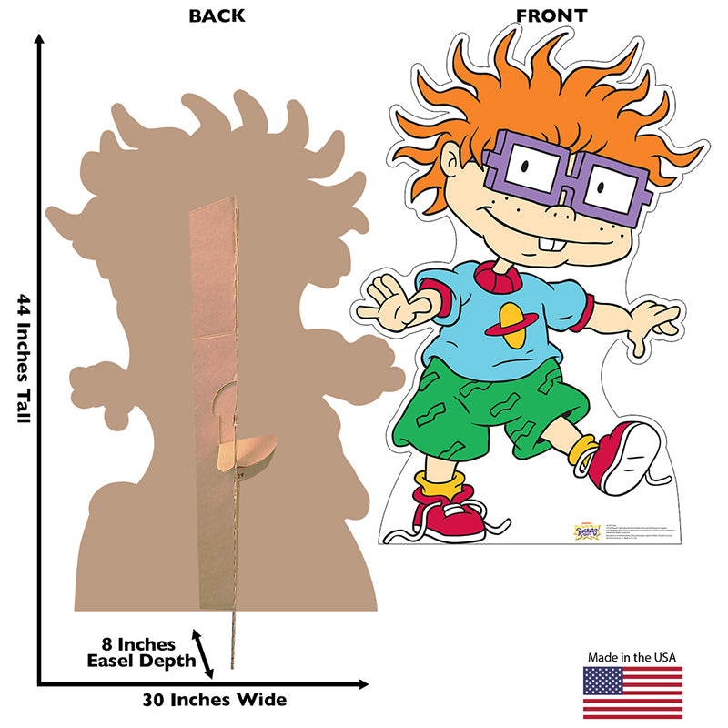 CHUCKIE FINSTER "Rugrats" Cardboard Cutout Standup / Standee