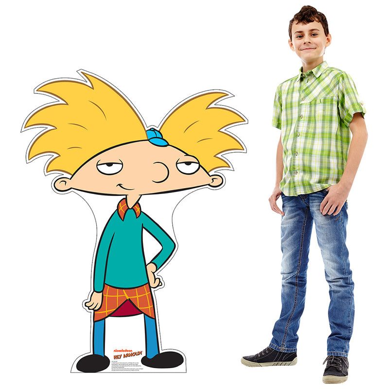 ARNOLD SHORTMAN "Hey Arnold!" Cardboard Cutout Standup / Standee