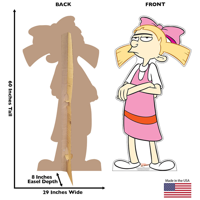 HELGA PATAKI "Hey Arnold!" Cardboard Cutout Standup / Standee