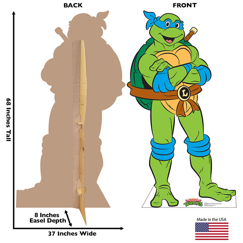 LEONARDO "Teenage Mutant Ninja Turtles" Cardboard Cutout Standup / Standee