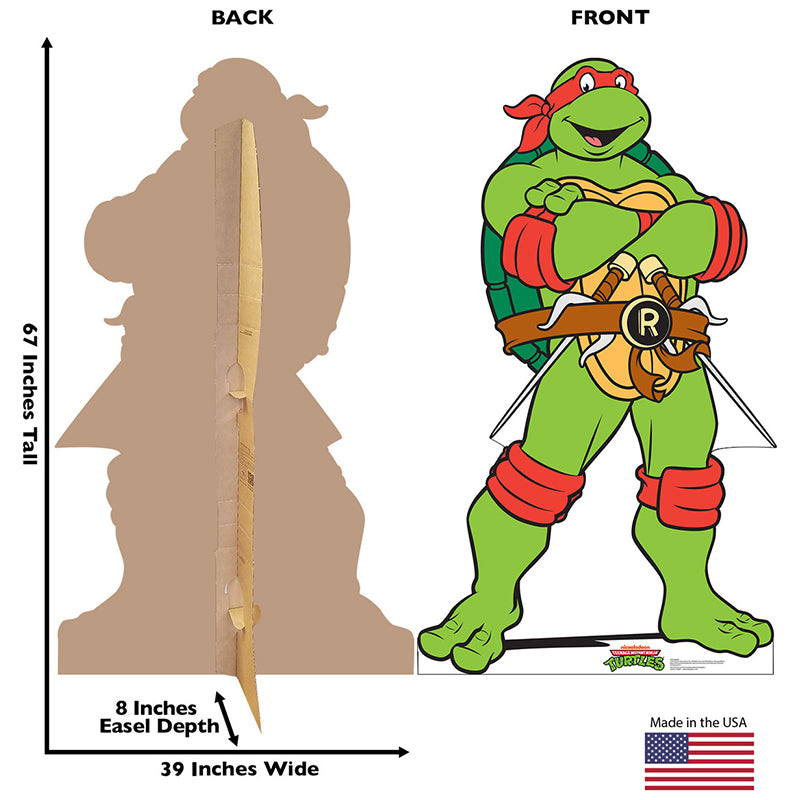 RAPHAEL "Teenage Mutant Ninja Turtles" Cardboard Cutout Standup / Standee