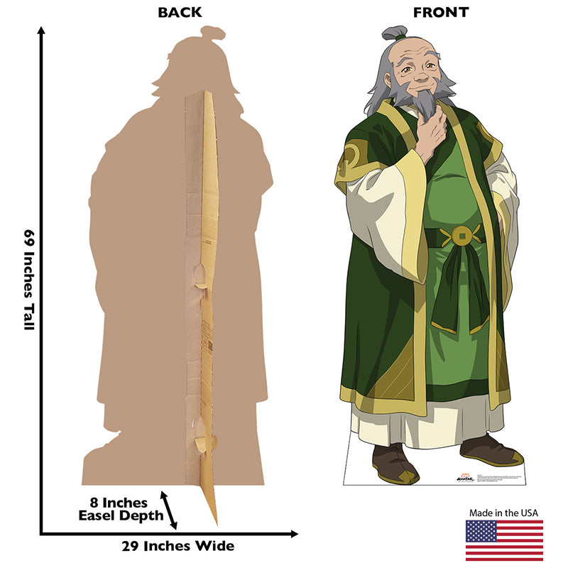 IROH "Avatar: The Last Airbender" Cardboard Cutout Standup / Standee