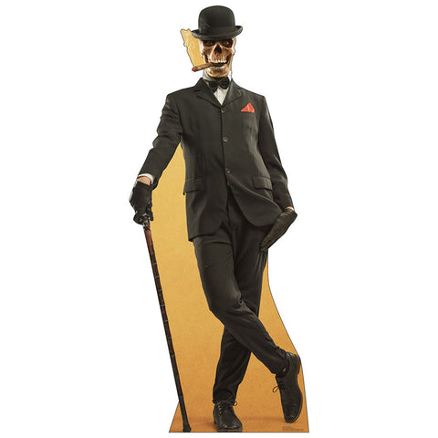 DAPPER SKELETON Cardboard Cutout Standup / Standee