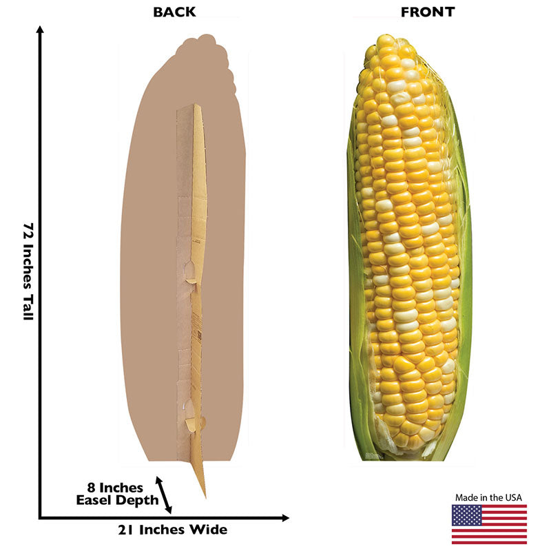 EAR OF CORN Cardboard Cutout Standup / Standee