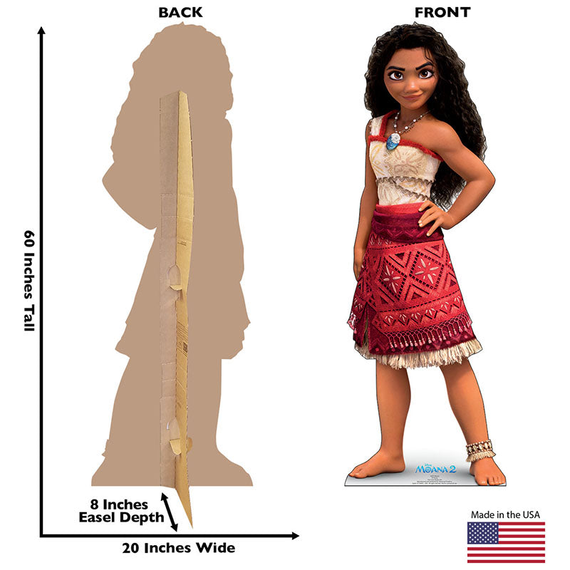 MOANA "Moana 2" Cardboard Cutout Standup / Standee