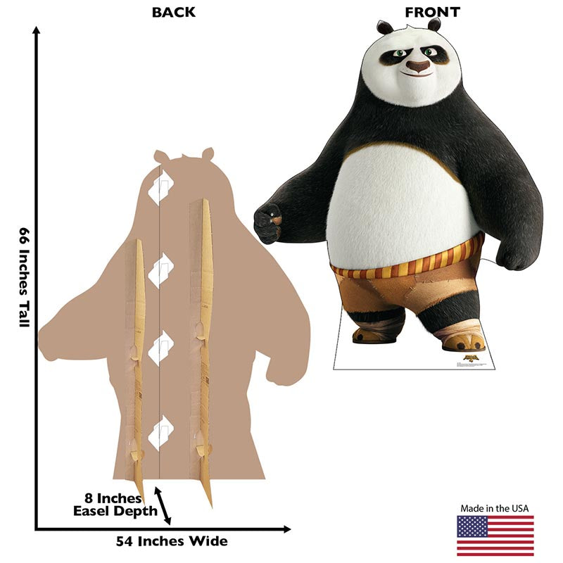 PO "Kung Fu Panda 4" Cardboard Cutout Standup / Standee