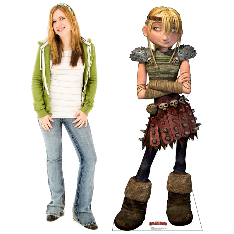 ASTRID HOFFERSON "How to Train Your Dragon" Cardboard Cutout Standup / Standee