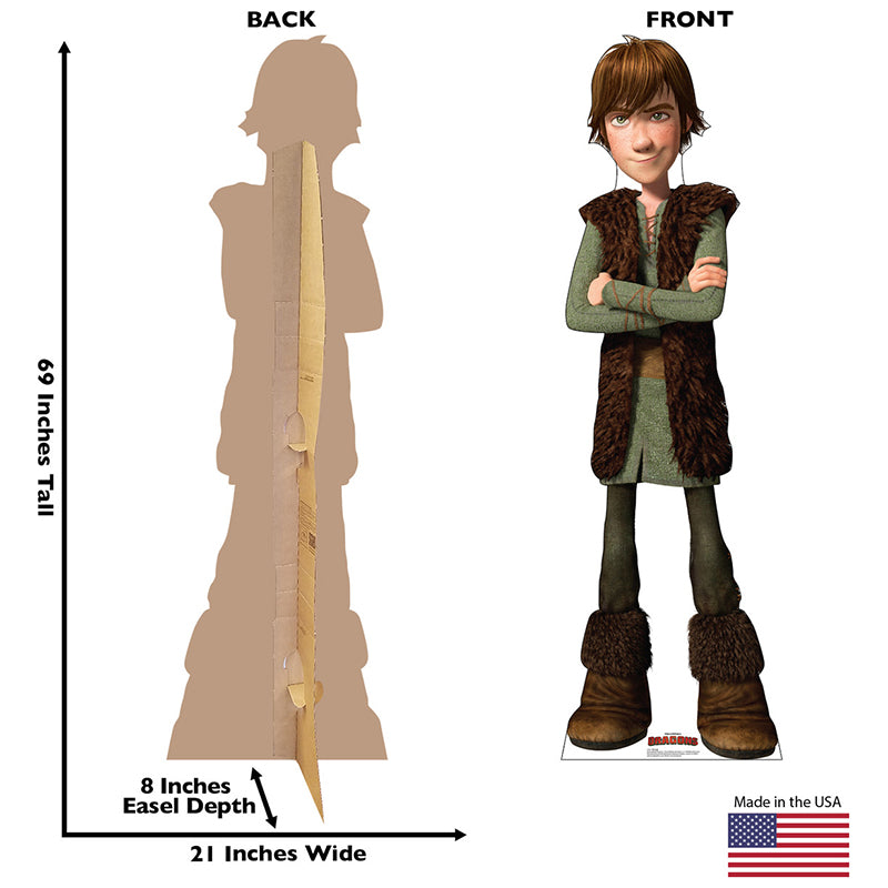 HICCUP HADDOCK "How to Train Your Dragon" Cardboard Cutout Standup / Standee