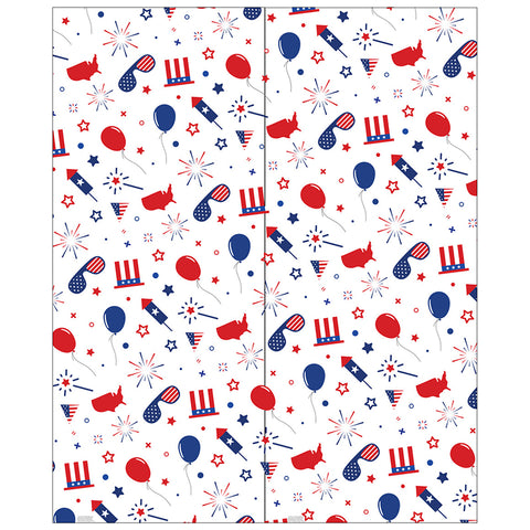 4TH OF JULY PARTY BACKDROP Cardboard Cutout Standup / Standee