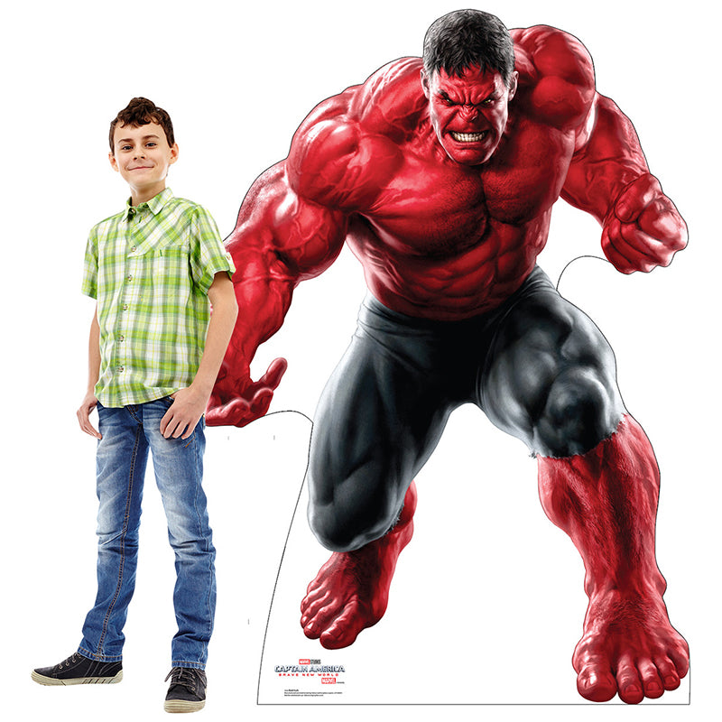 RED HULK "Captain America: Brave New World" Cardboard Cutout Standup / Standee