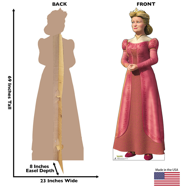 QUEEN LILLIAN "Shrek" Cardboard Cutout Standup / Standee