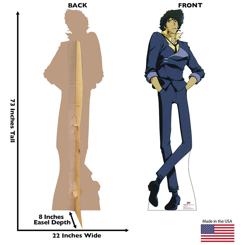 SPIKE SPIEGEL "Cowboy Bebop" Cardboard Cutout Standup / Standee