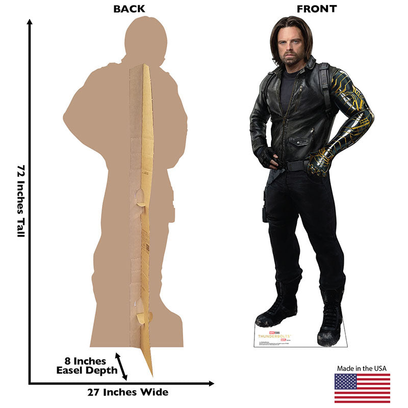 BUCKY BARNES "Thunderbolts" Cardboard Cutout Standup / Standee