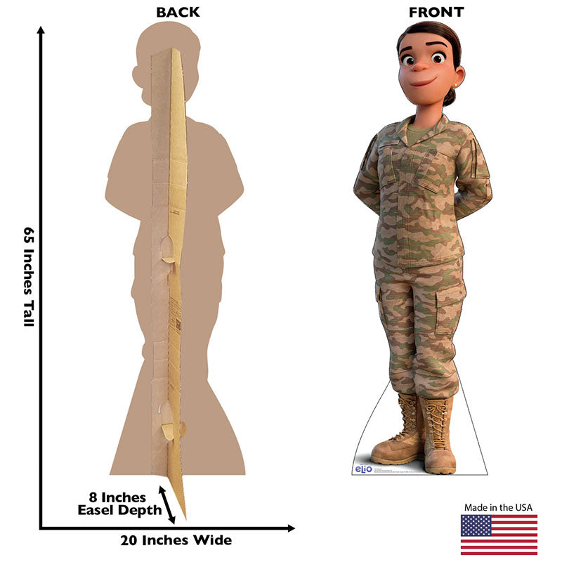 OLGA SOLIS "Elio" Cardboard Cutout Standup / Standee