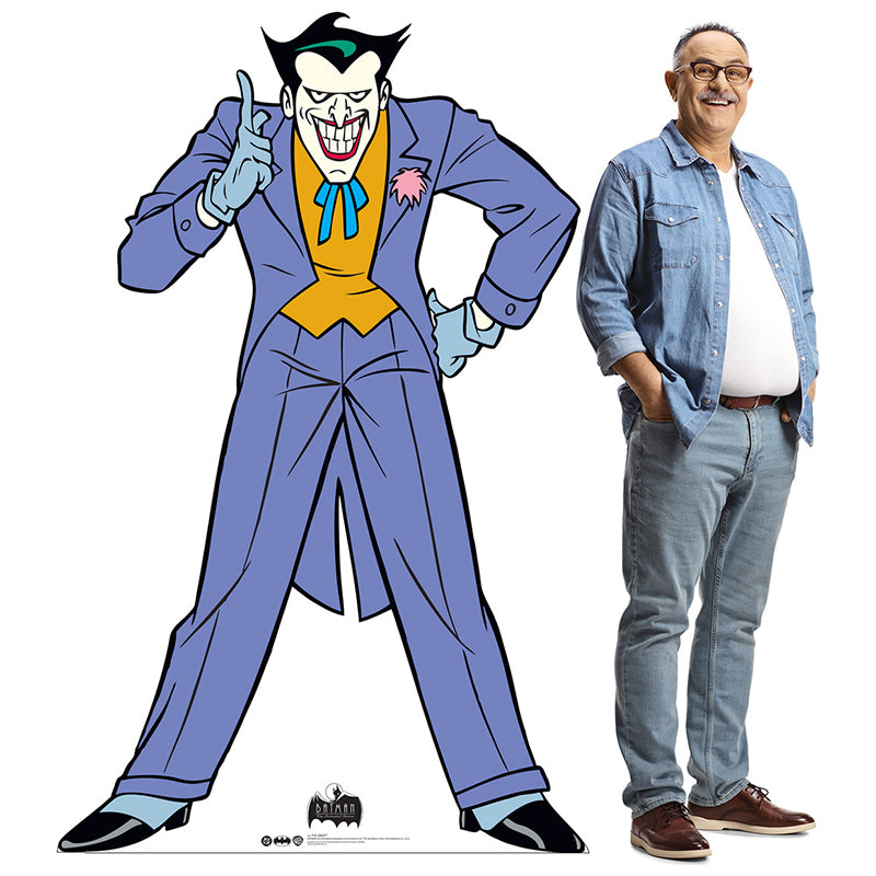 THE JOKER "Batman: The Animated Series" Cardboard Cutout Standup / Standee
