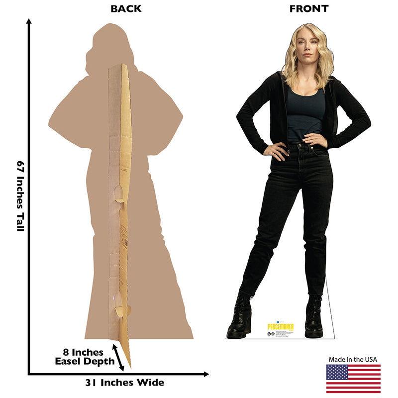 AGENT EMILIA HARCOURT "Peacemaker" Cardboard Cutout Standup / Standee