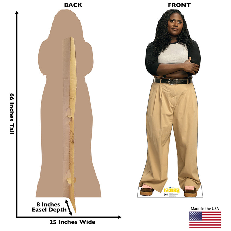 LEOTA ADEBAYO "Peacemaker" Cardboard Cutout Standup / Standee