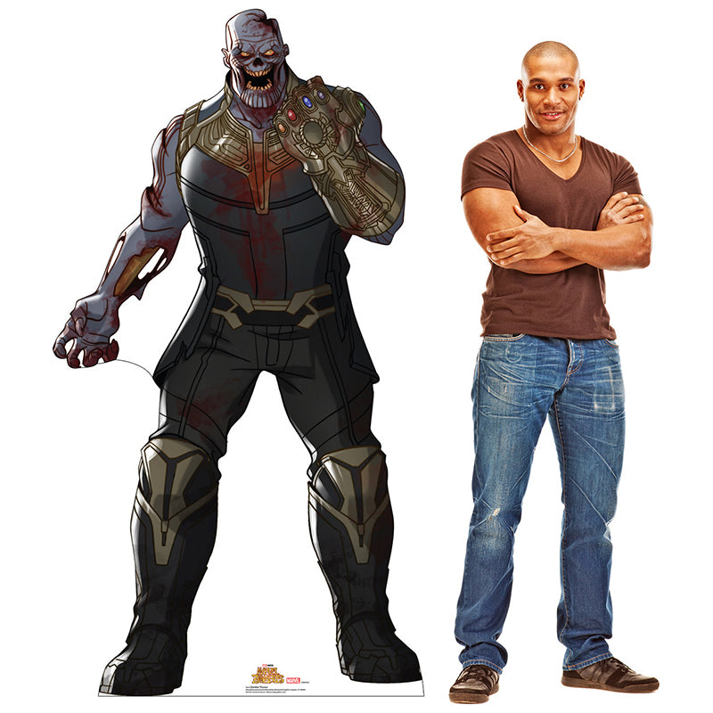 ZOMBIE THANOS "Marvel Zombies" Cardboard Cutout Standup / Standee