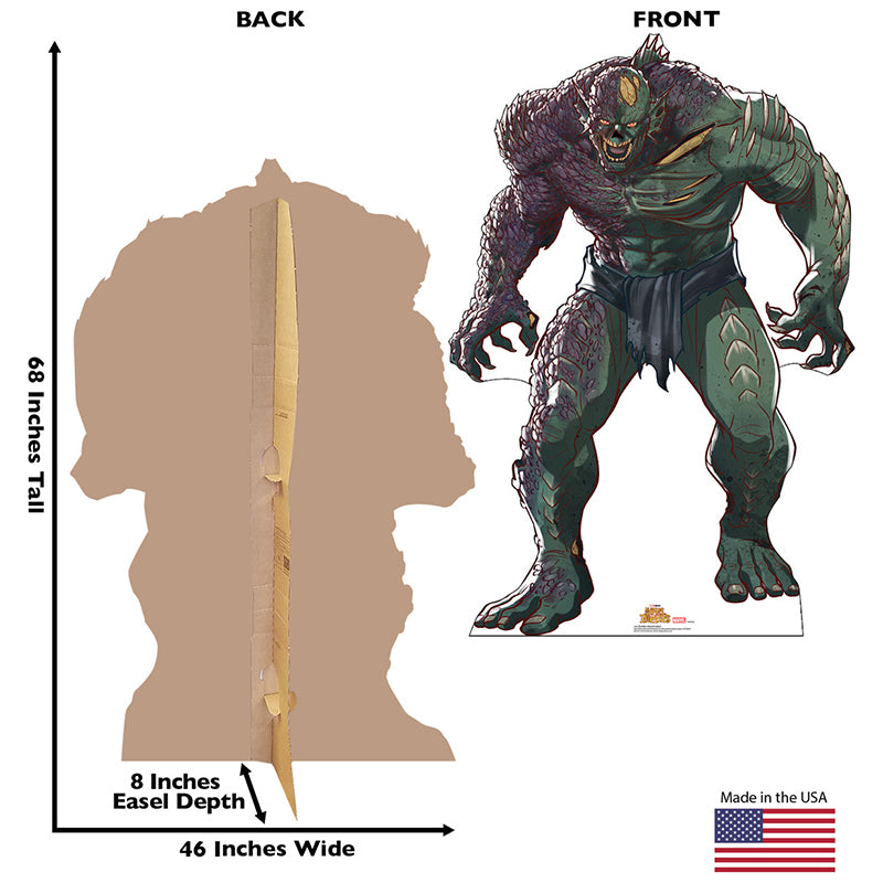 ZOMBIE ABOMINATION "Marvel Zombies" Cardboard Cutout Standup / Standee