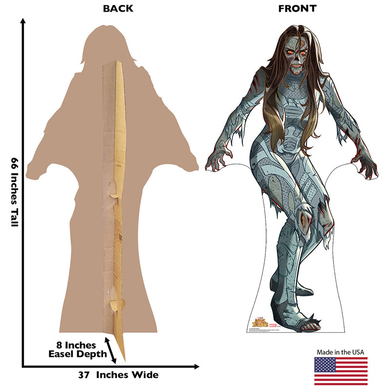 ZOMBIE GHOST "Marvel Zombies" Cardboard Cutout Standup / Standee