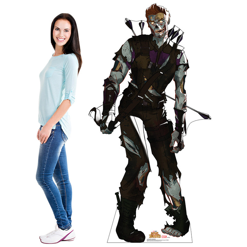 ZOMBIE HAWKEYE "Marvel Zombies" Cardboard Cutout Standup / Standee