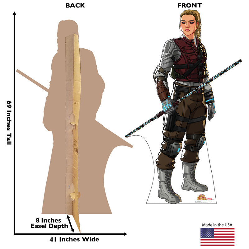 YELENA BELOVA "Marvel Zombies" Cardboard Cutout Standup / Standee