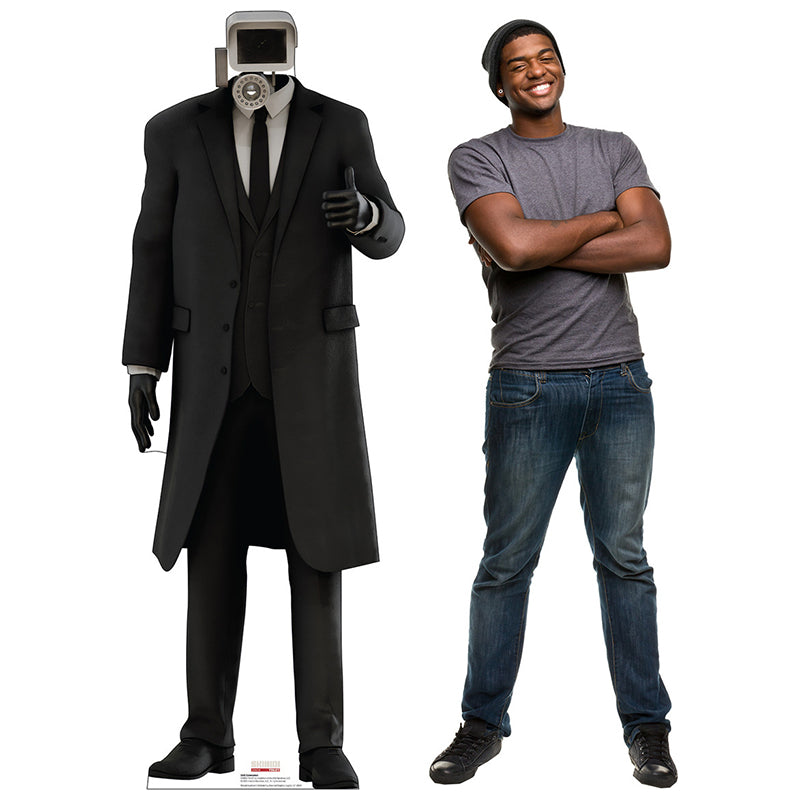 CAMERAMAN "Skibidi Toilet" Cardboard Cutout Standup / Standee