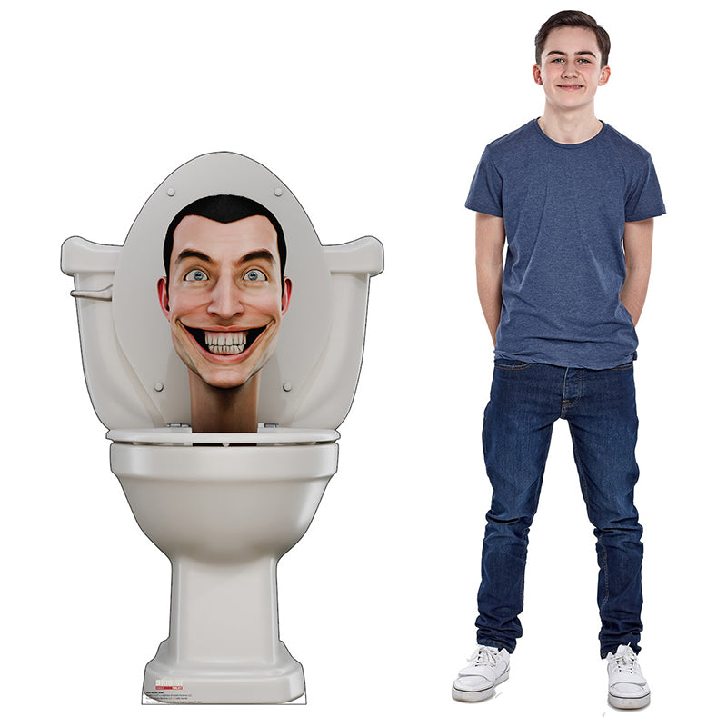 SKIBIDI TOILET "Skibidi Toilet" Cardboard Cutout Standup / Standee