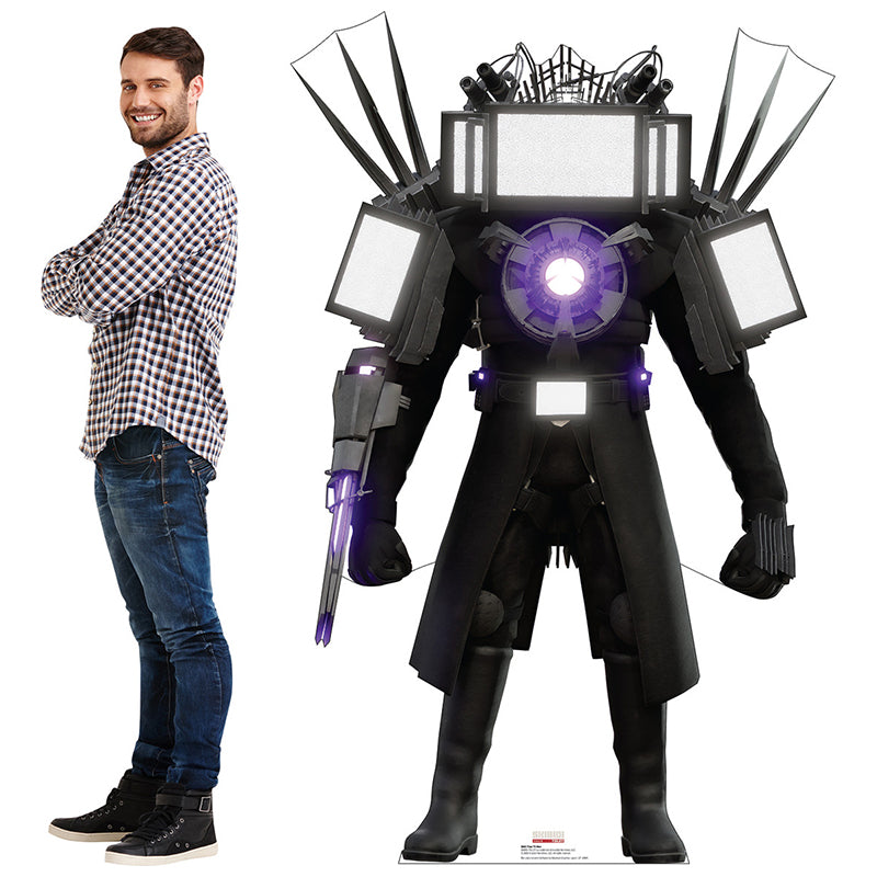 TITAN TV MAN "Skibidi Toilet" Cardboard Cutout Standup / Standee