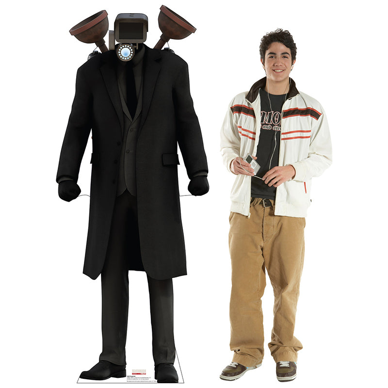 PLUNGERMAN "Skibidi Toilet" Cardboard Cutout Standup / Standee