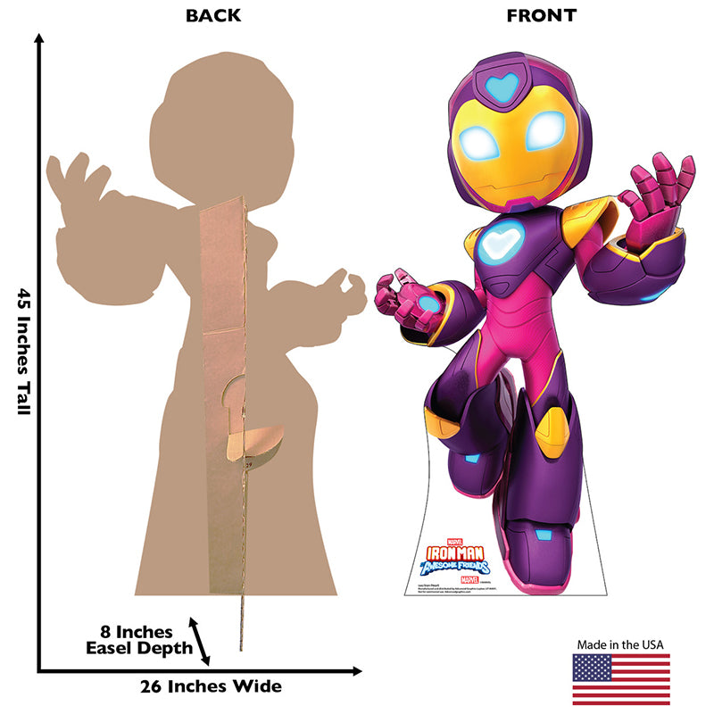IRONHEART "Iron Man and His Awesome Friends" Cardboard Cutout Standup / Standee