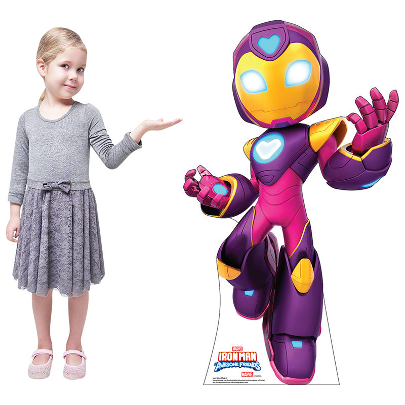IRONHEART "Iron Man and His Awesome Friends" Cardboard Cutout Standup / Standee