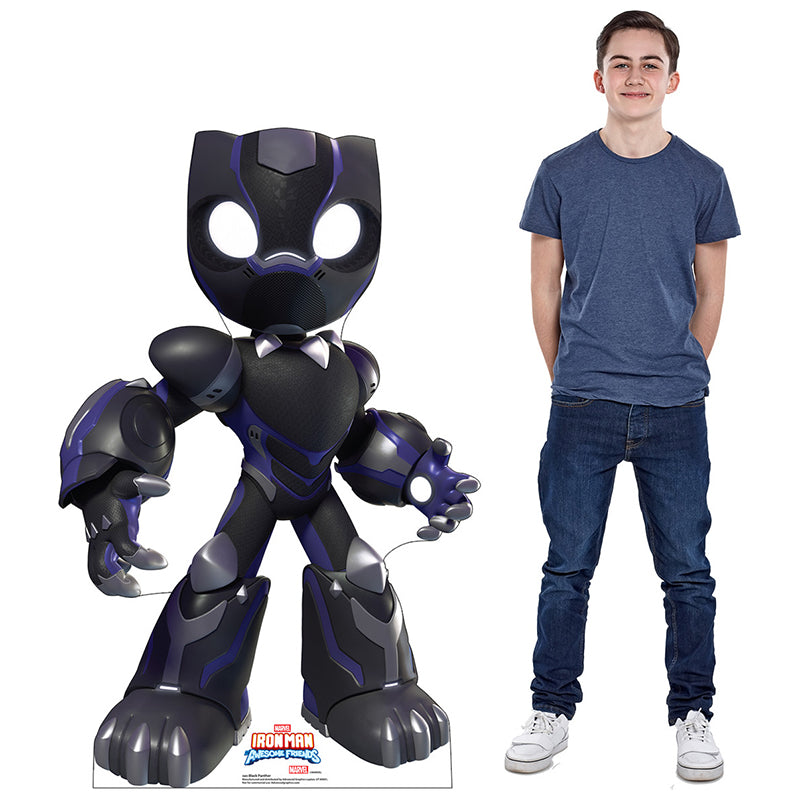 BLACK PANTHER "Iron Man and His Awesome Friends" Cardboard Cutout Standup / Standee