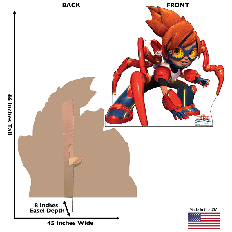IRON SPIDER "Iron Man and His Awesome Friends" Cardboard Cutout Standup / Standee